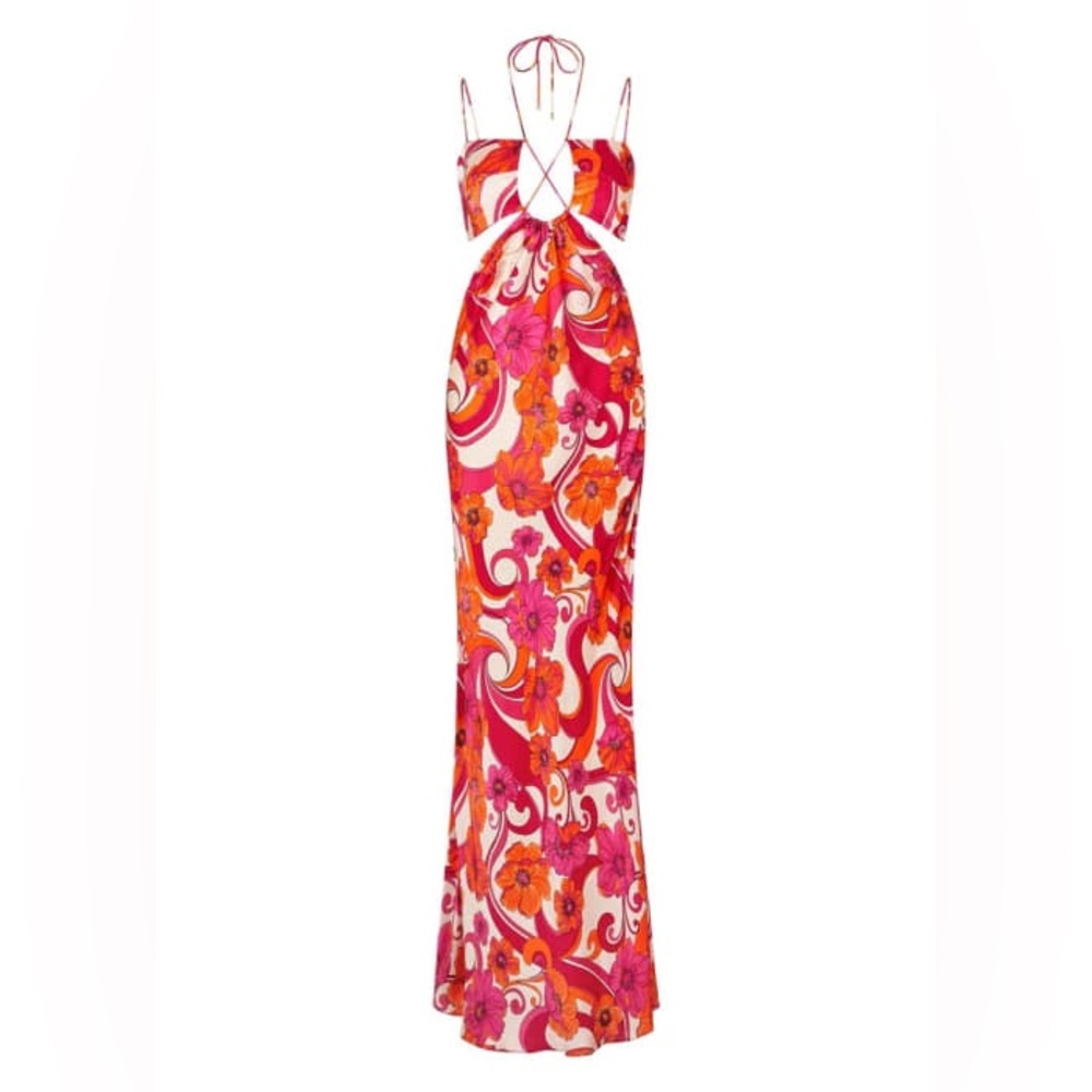 Cin Cin Storm Dress and Headscarf in UltraViolet (Large)